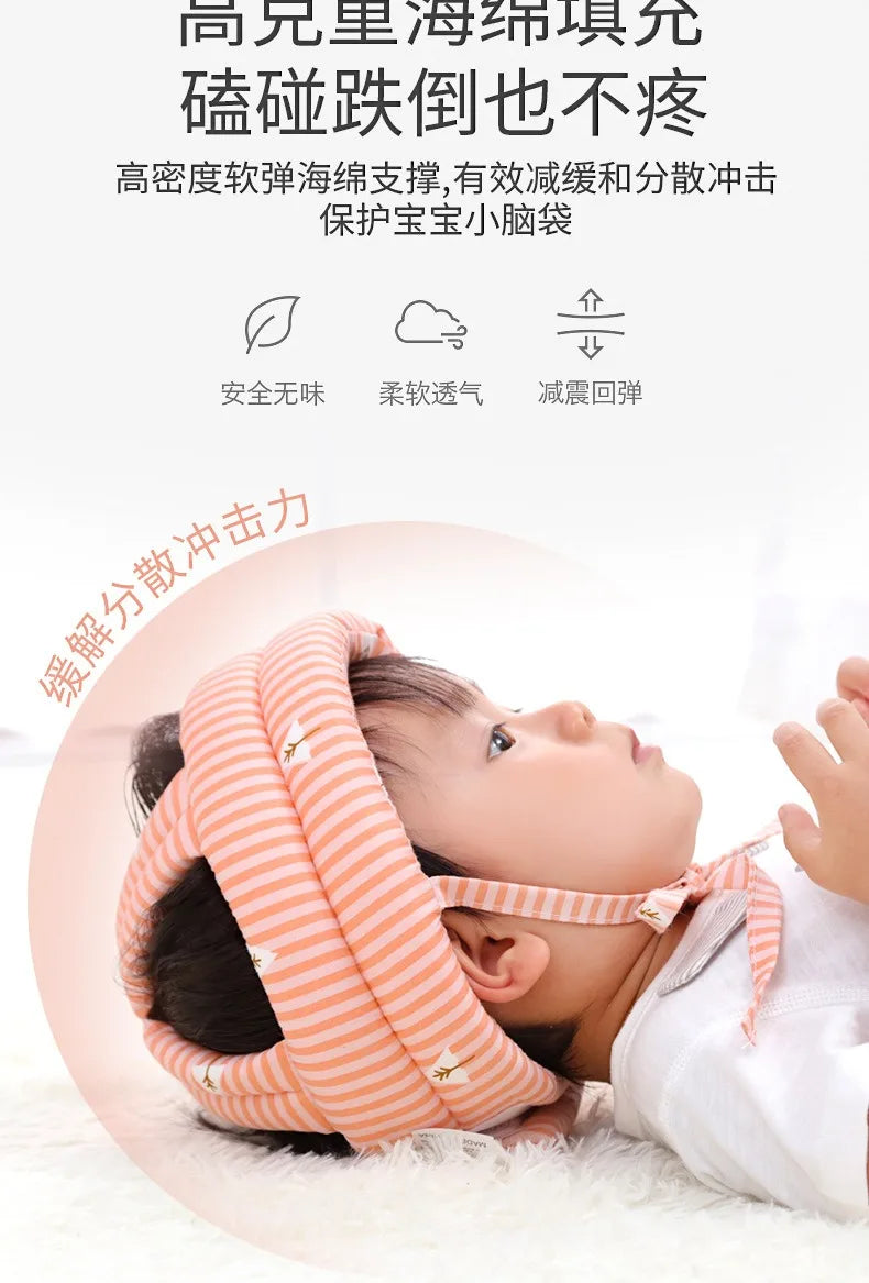 Baby Safety Helmet – Anti-Bump Head Protection Hat for Toddlers