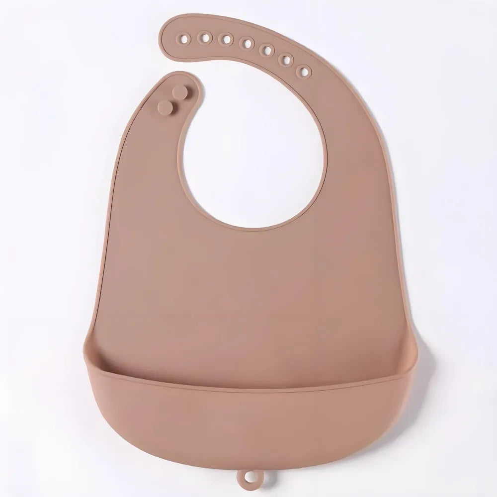 Silicone Baby Bib – Waterproof Adjustable Feeding Bib