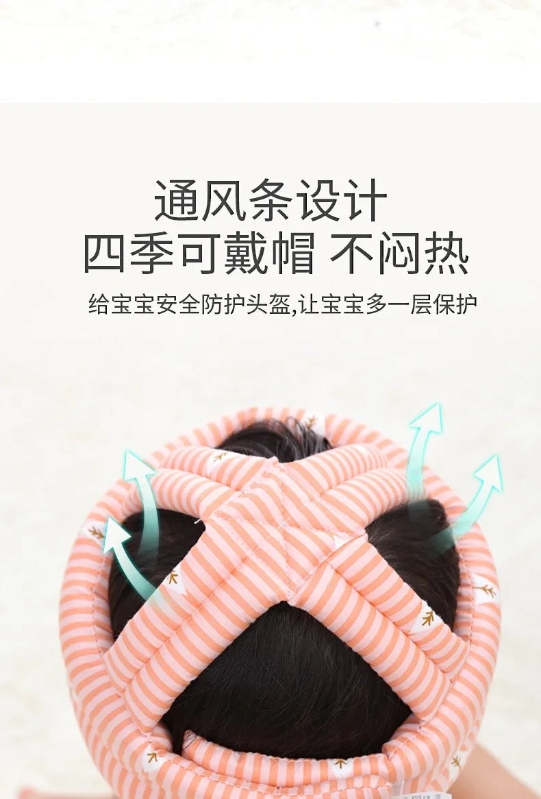 Baby Safety Helmet – Anti-Bump Head Protection Hat for Toddlers