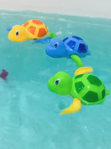 Swimming Turtle Bath Toy – Wind-Up Water Fun Toy for Babies & Toddlers